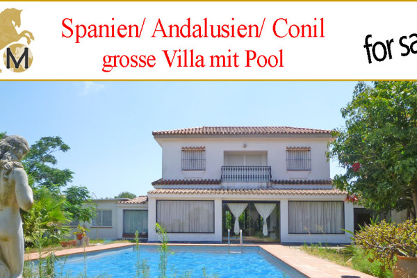 large villa with pool for sale Conil de la Frontera