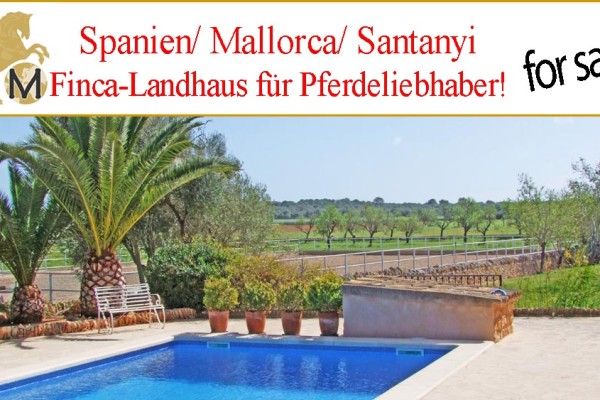Luxusfinca, Mallorca, Pferdestall zu verkaufen