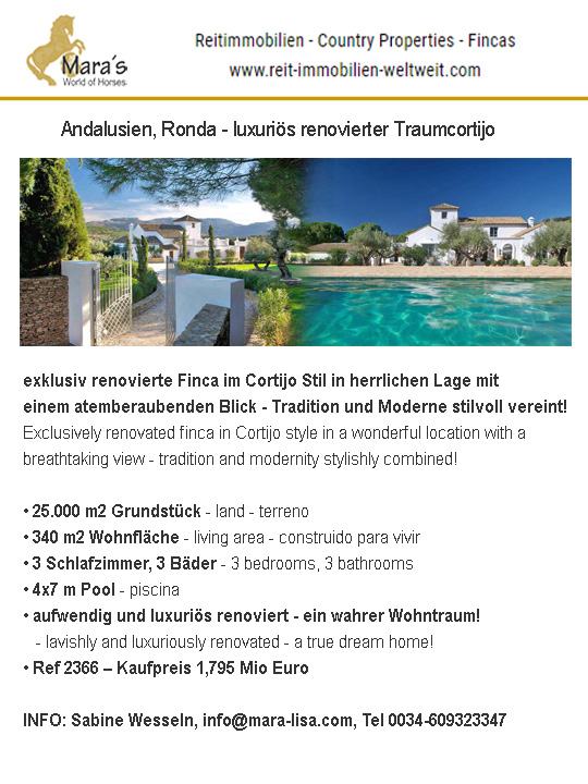Andalusien, Ronda – exklusiv renovierter Cortijo/ finca zu verkaufen